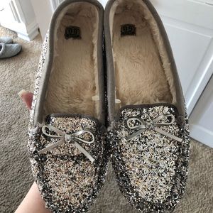 Sequin Slippers